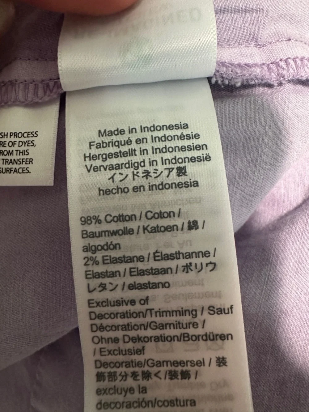 J. Crew lavender long